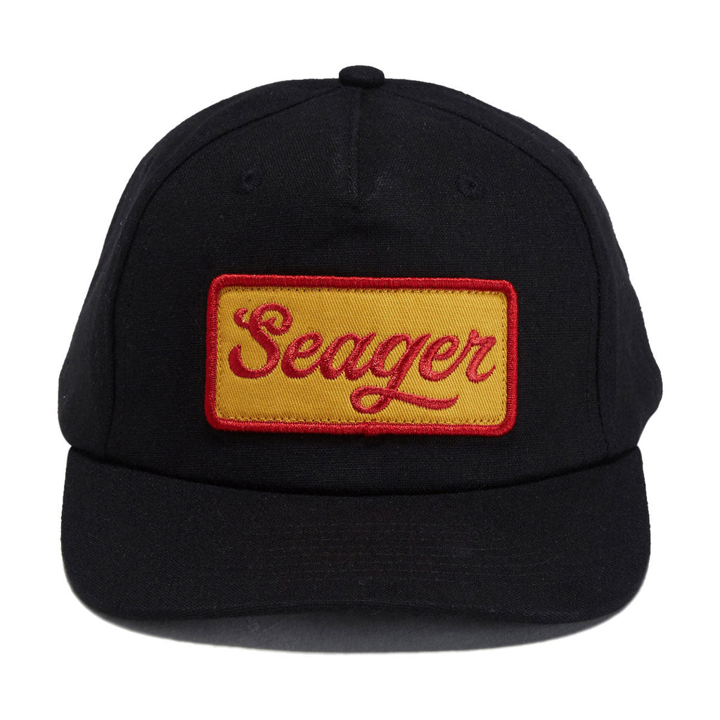 Seager Uncle Bill Snapback Hat - Black