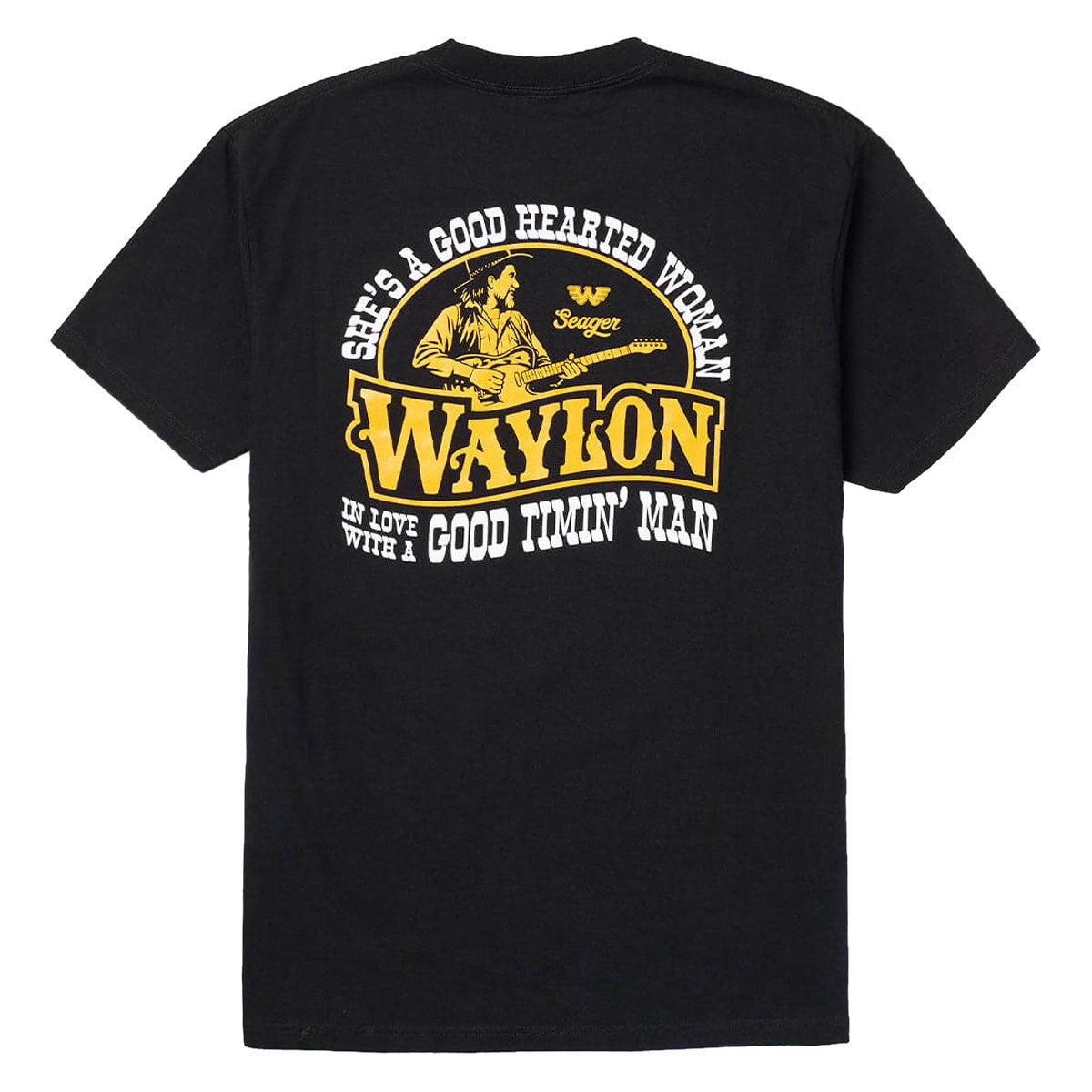 Seager Good Hearted Woman T-Shirt - Black