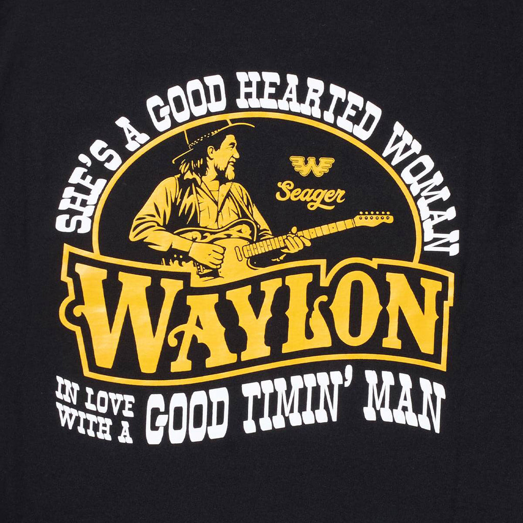 Seager Good Hearted Woman T-Shirt - Black