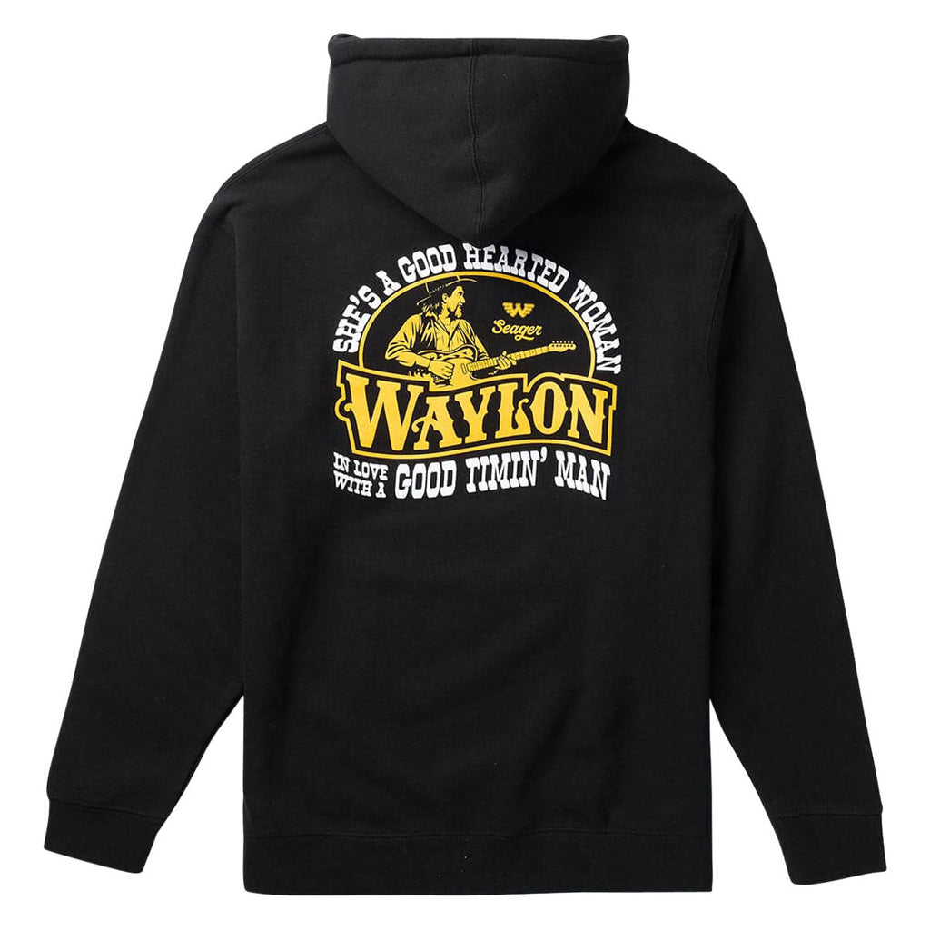 Seager Good Hearted Woman Hoodie - Black