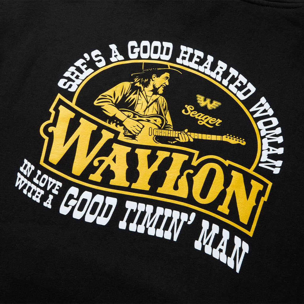 Seager Good Hearted Woman Hoodie - Black