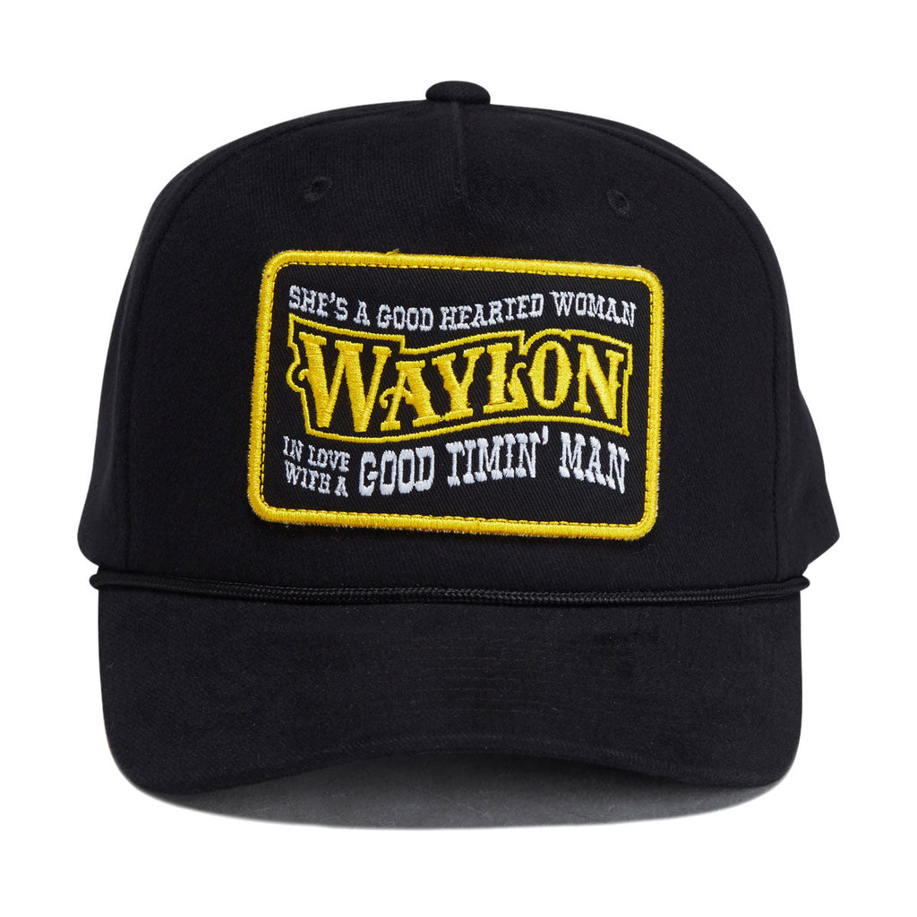 Seager Good Hearted Woman Snapback Hat - Black