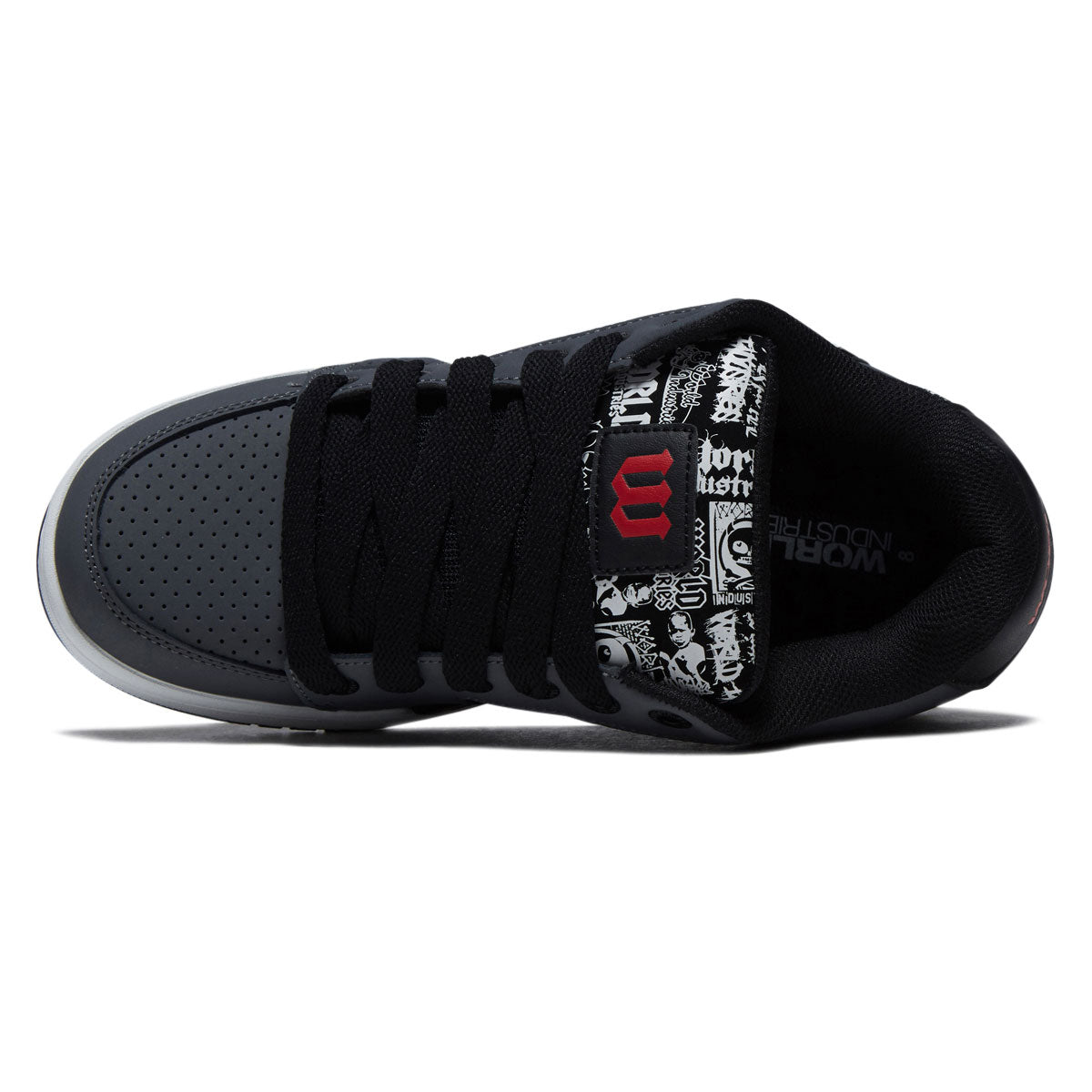 World Industries Prime Shoes - Grey/Black/Red