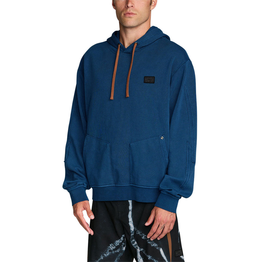 RVCA x Clay Hoodie - Dark Denim