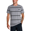 RVCA Sport Vent Stripe Shirt - Heather Grey