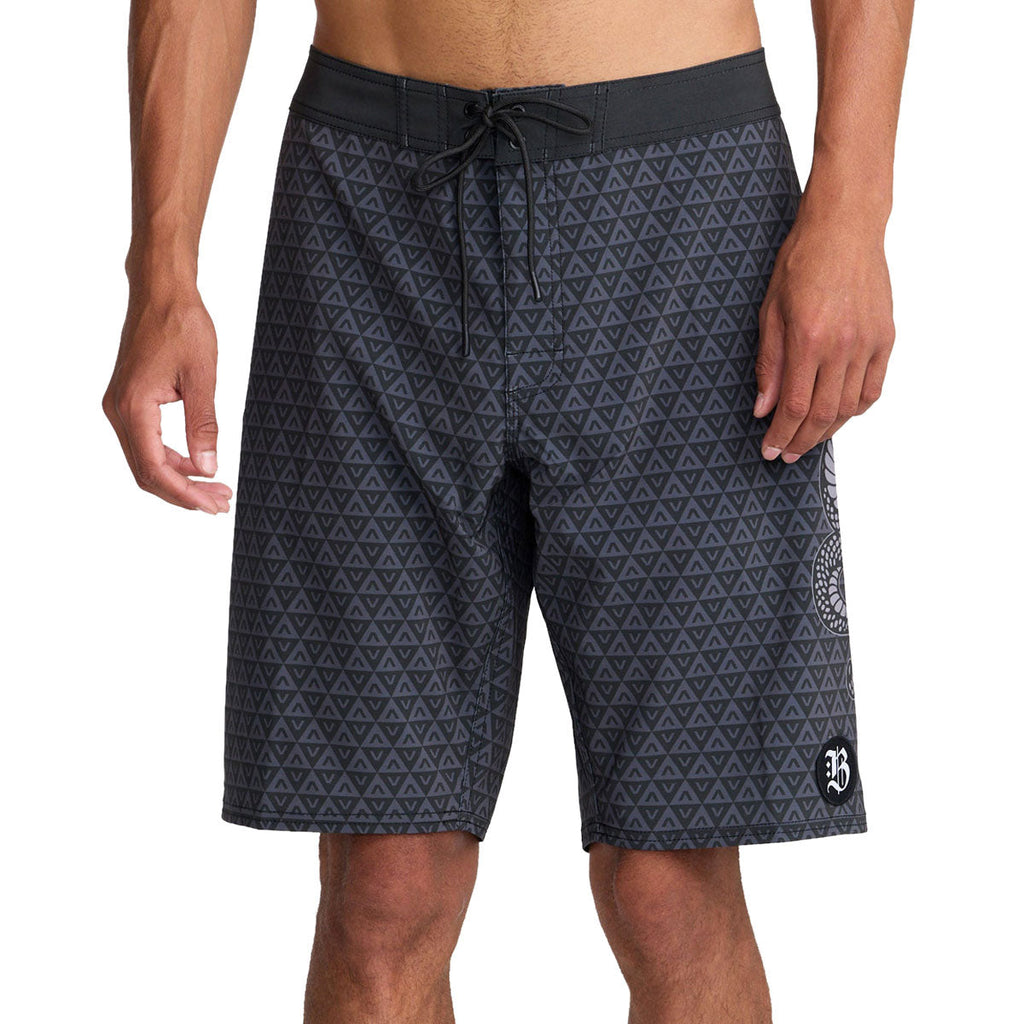 RVCA Barron Snake 21 Boardshorts - Black