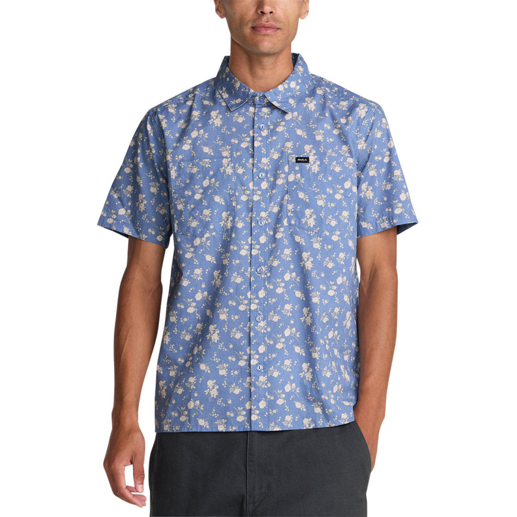 RVCA Breezy Shirt - Vintage Blue