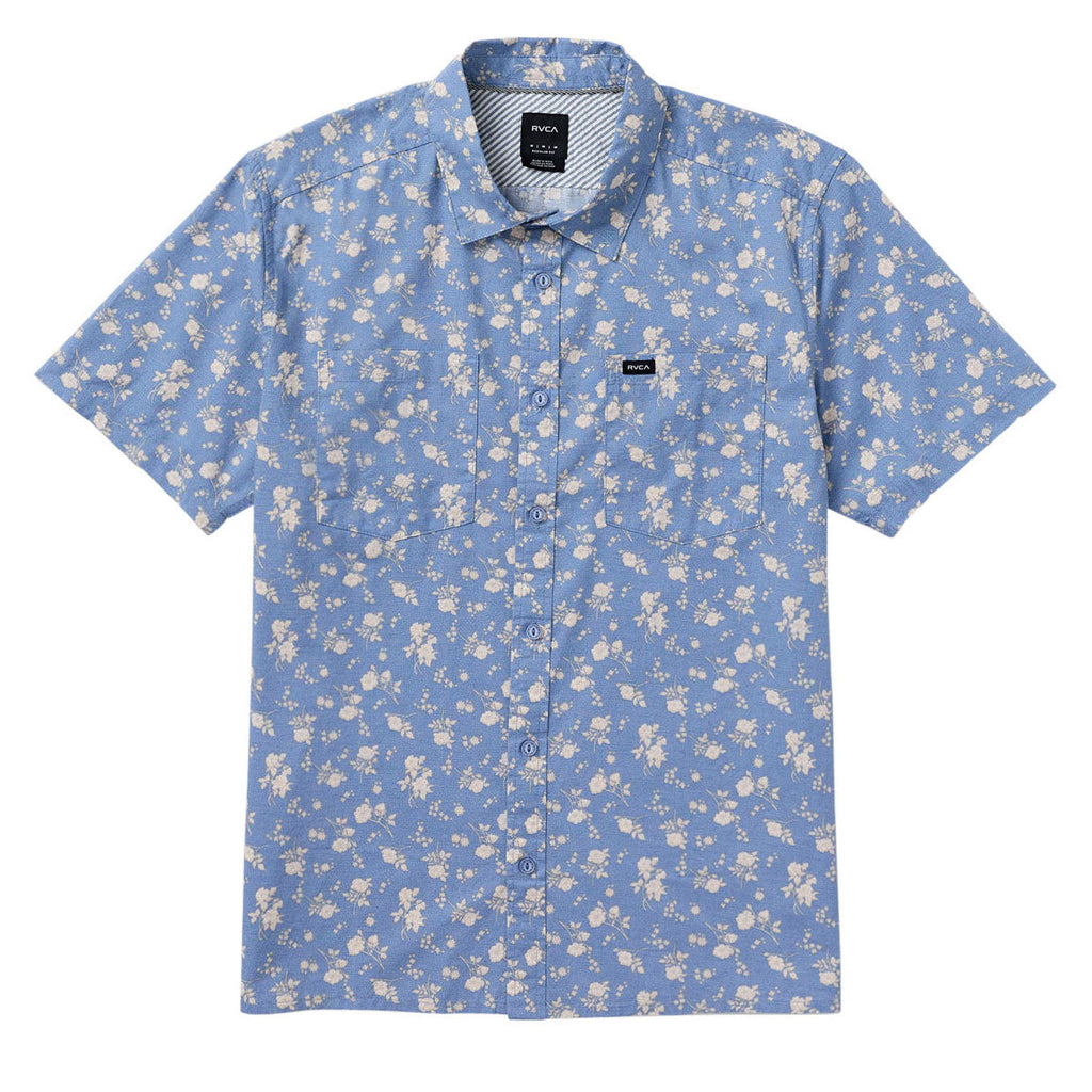RVCA Breezy Shirt - Vintage Blue