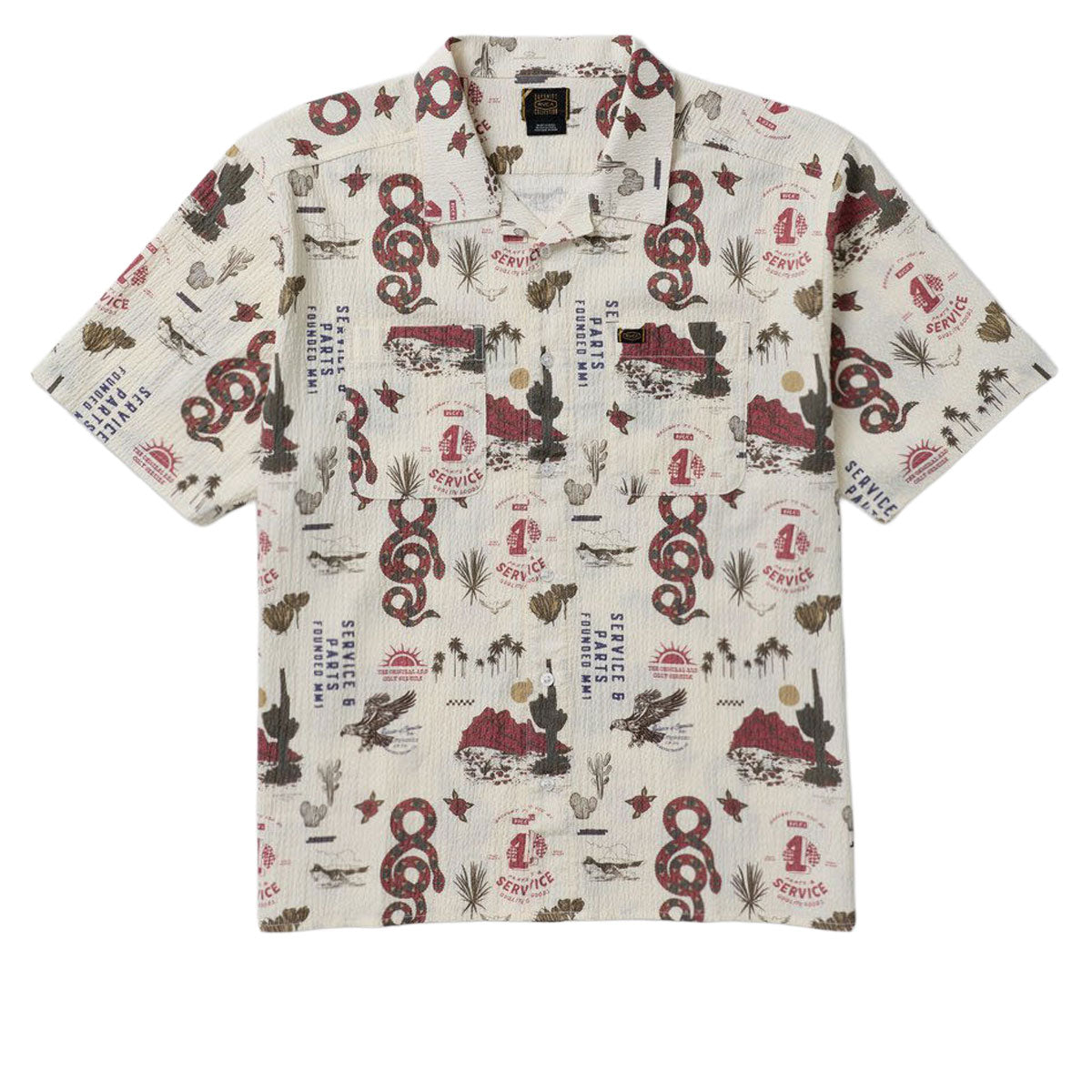RVCA Wasteland Shirt - Natural