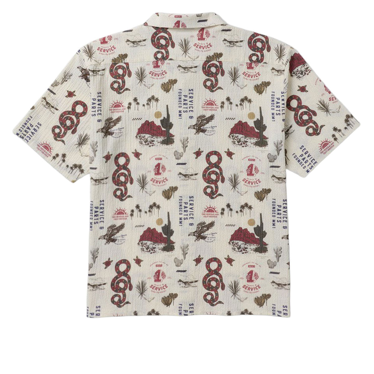 RVCA Wasteland Shirt - Natural
