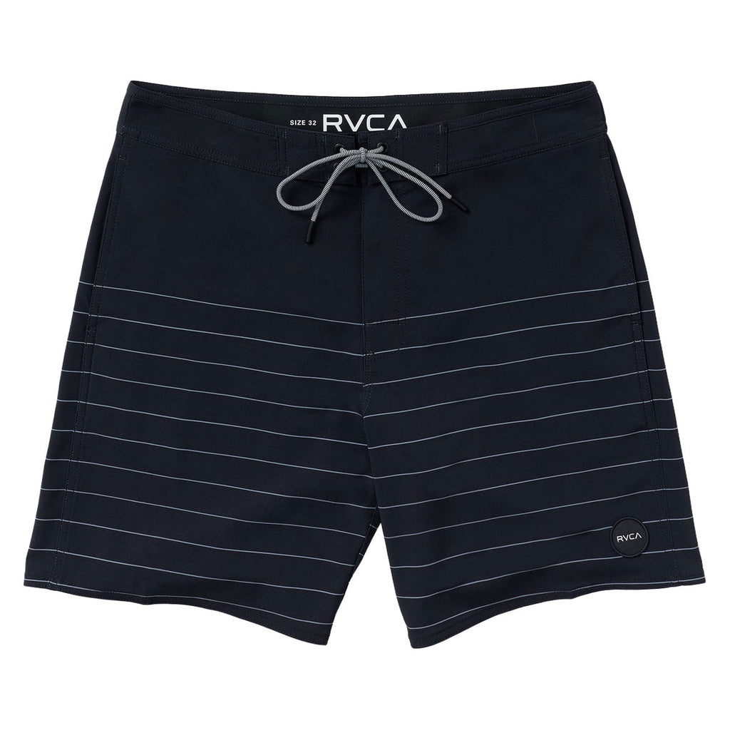 RVCA Steady Stripe Boardshorts - Black