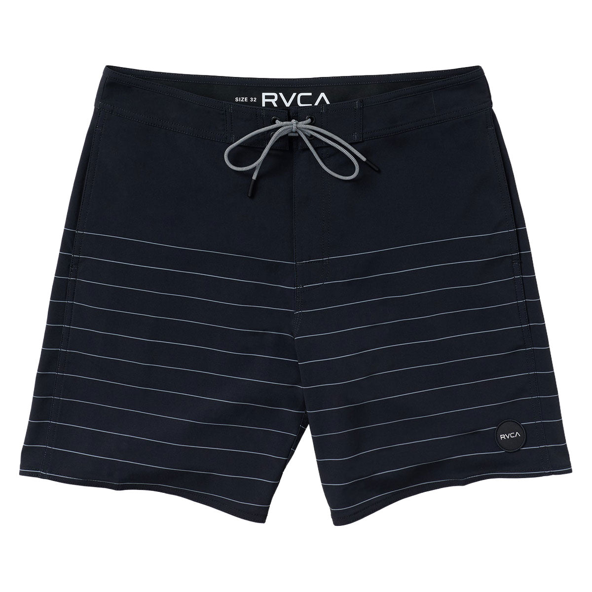 RVCA Steady Stripe Boardshorts - Black