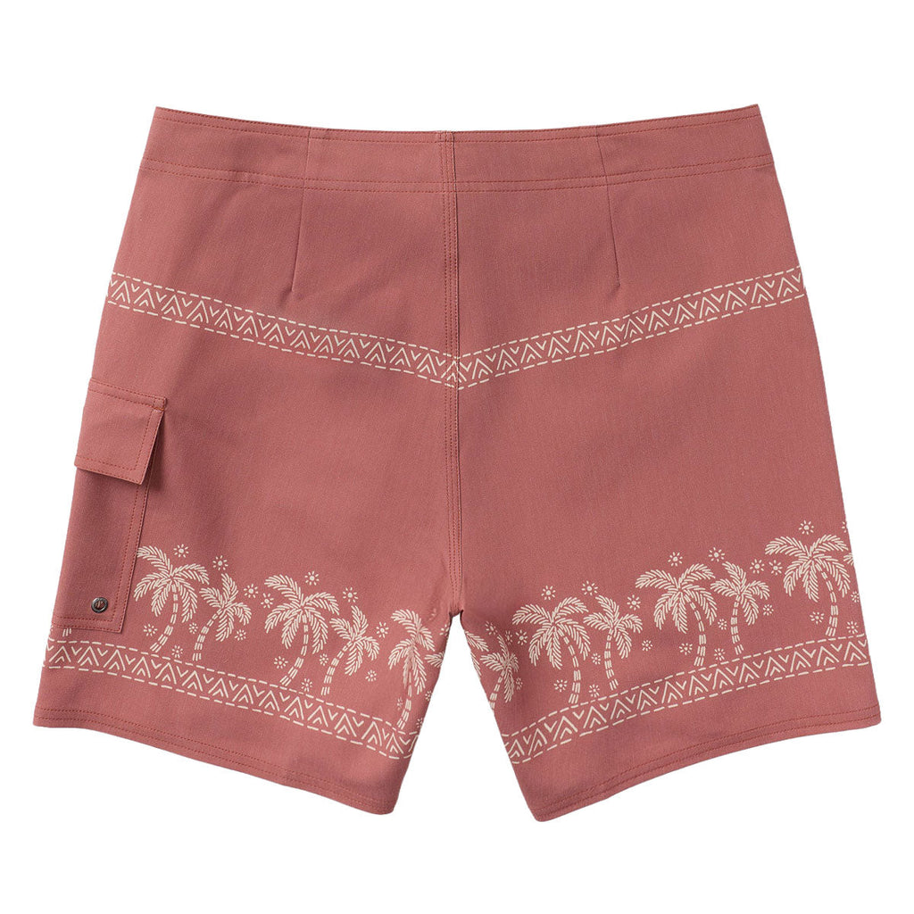 RVCA Exotica 17 Boardshorts - Burnt Red