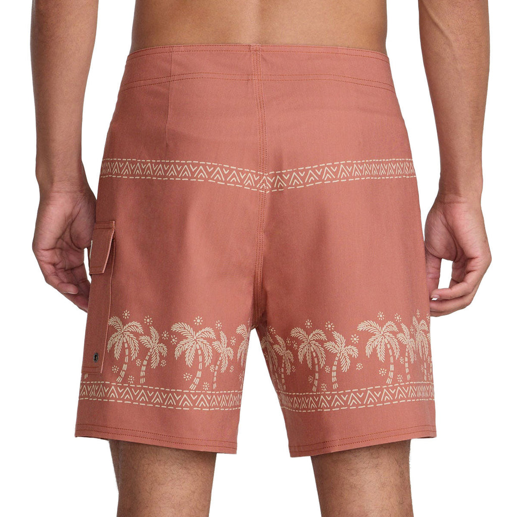 RVCA Exotica 17 Boardshorts - Burnt Red