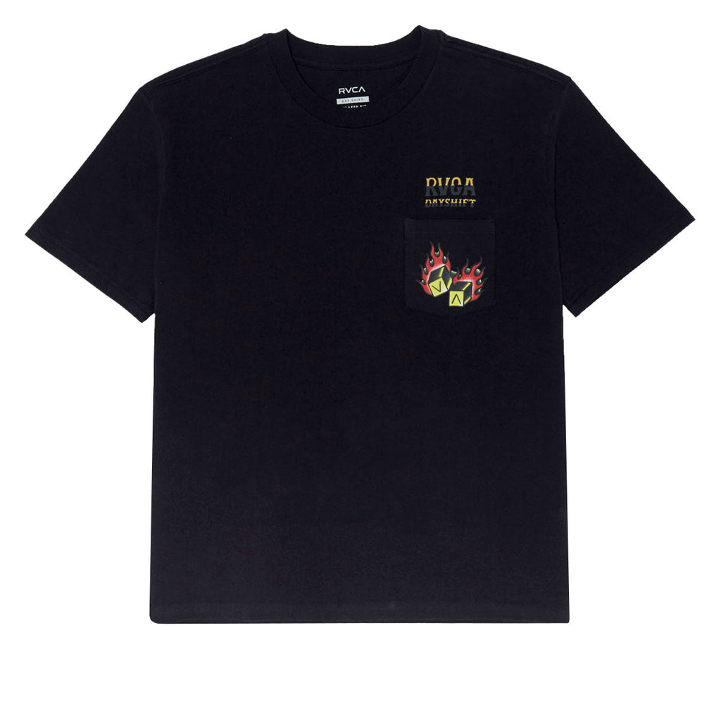 RVCA Hot Dice T-Shirt - Black