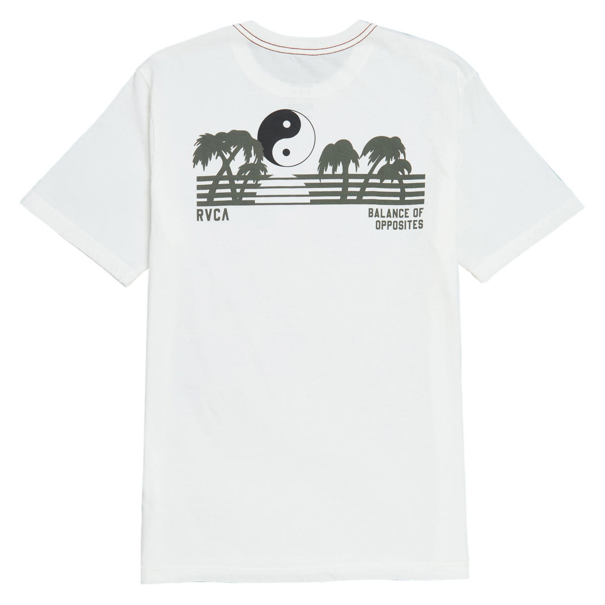 RVCA Balance Horizon T-Shirt - Antique White