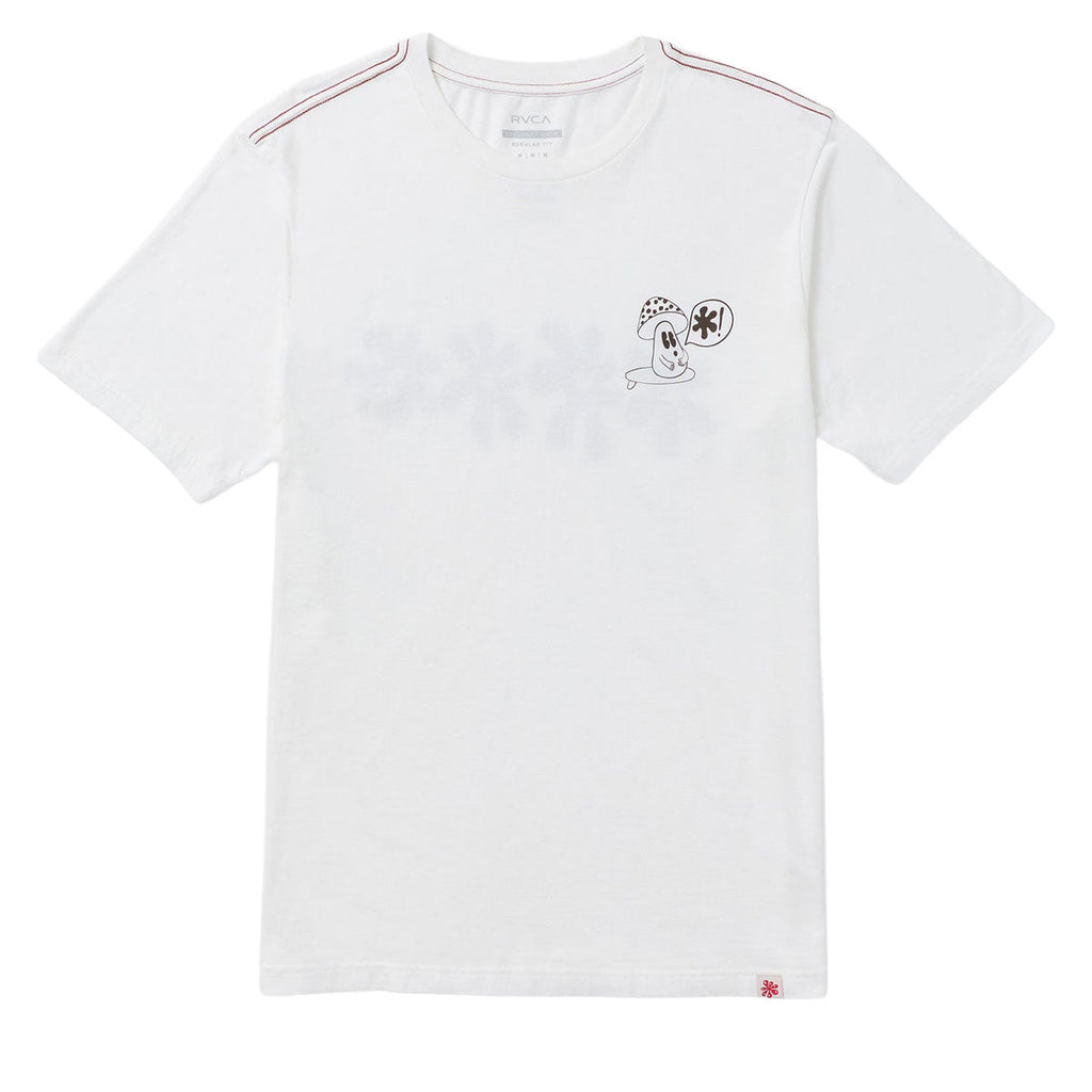 RVCA Bryce Bloom T-Shirt - Antique White