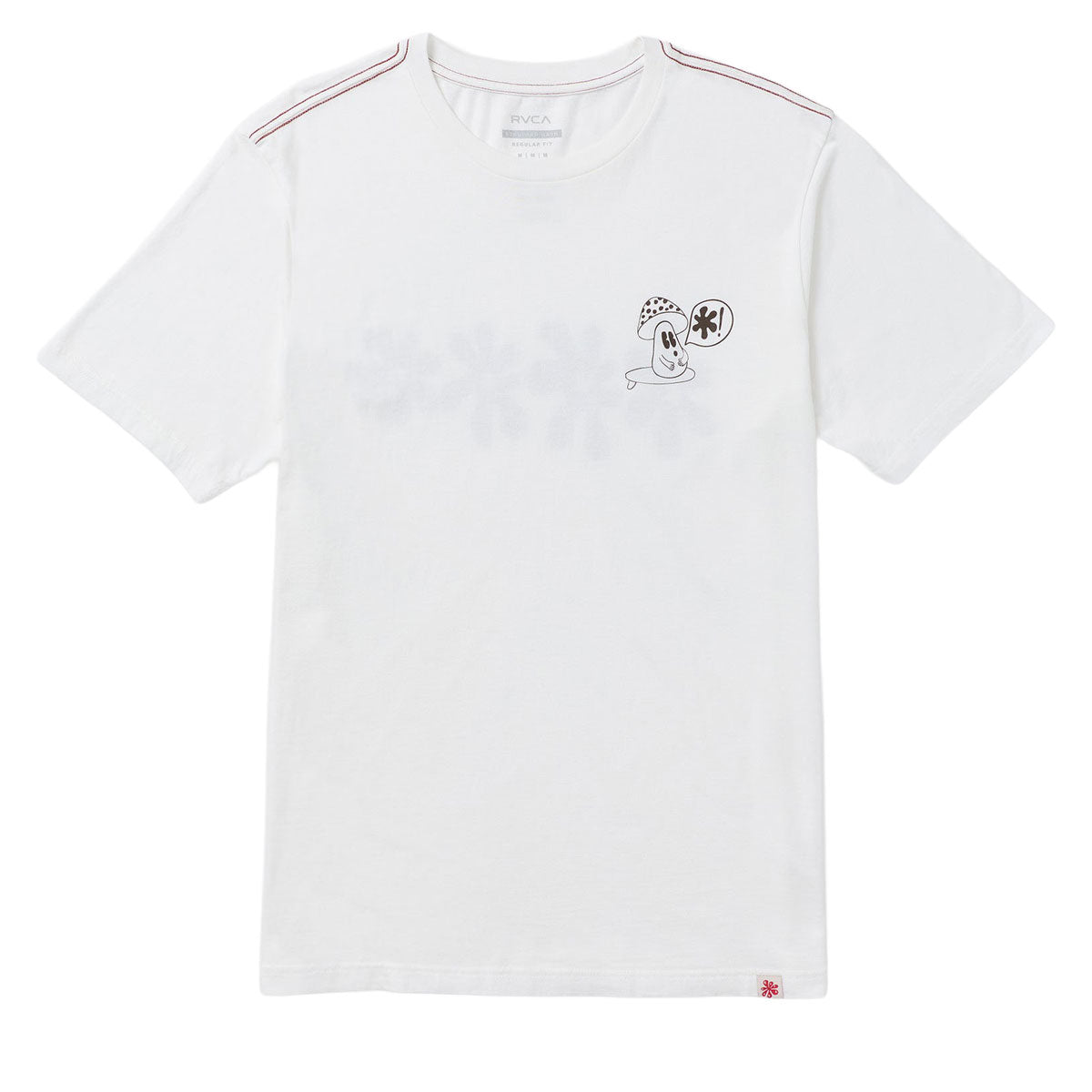 RVCA Bryce Bloom T-Shirt - Antique White