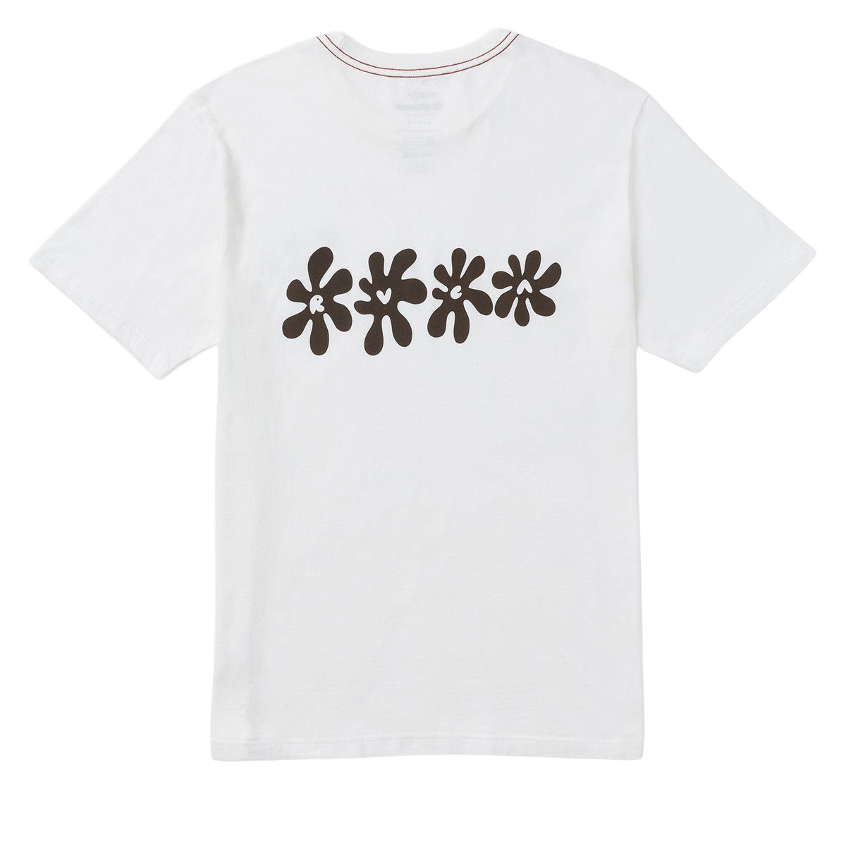 RVCA Bryce Bloom T-Shirt - Antique White