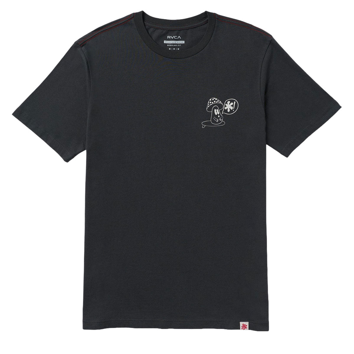 RVCA Bryce Bloom T-Shirt - Pirate Black