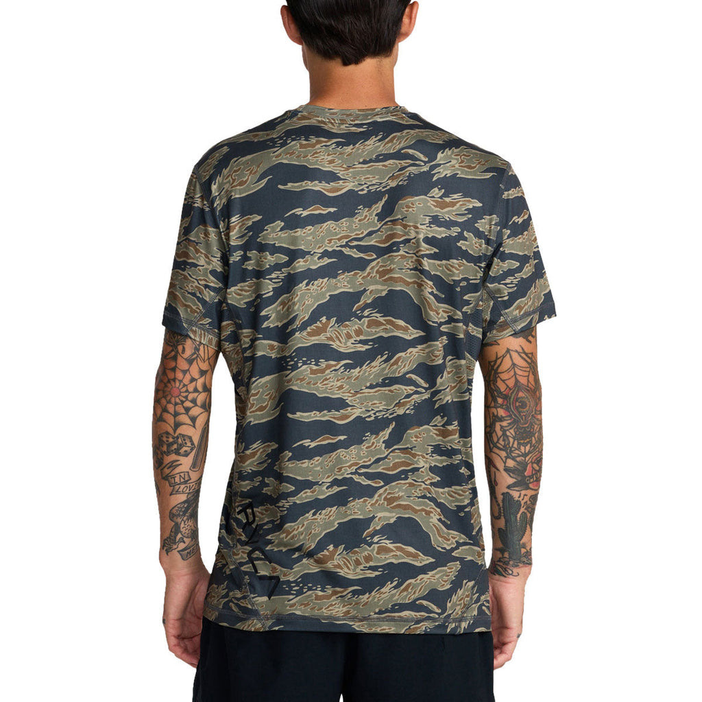 RVCA Sport Vent T-Shirt - Tiger Camo