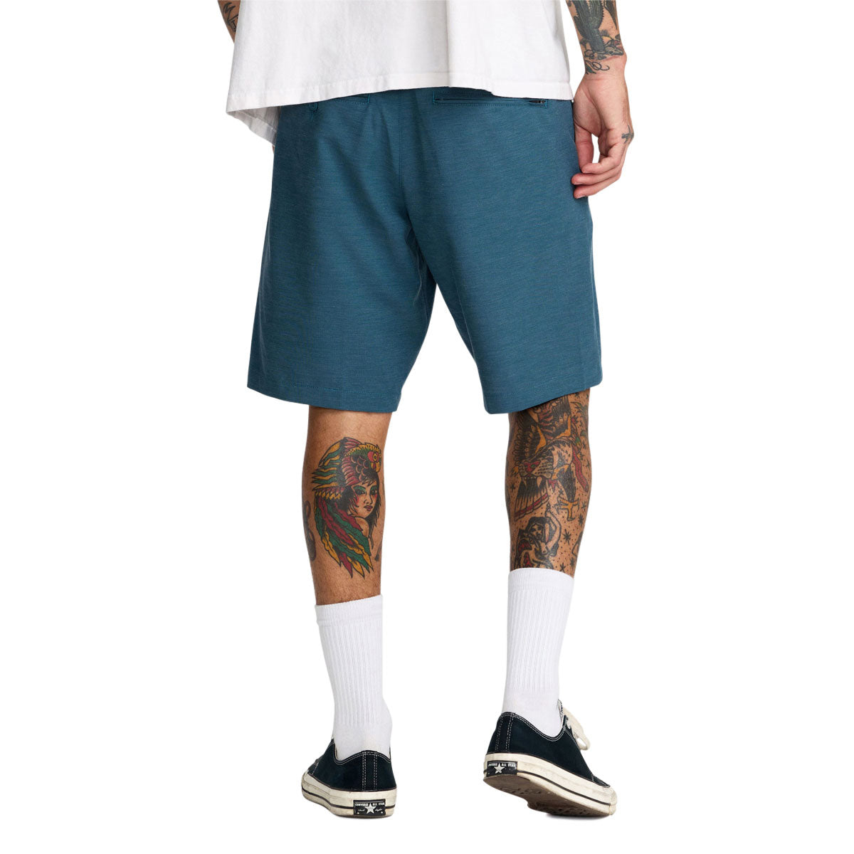RVCA Sport Course Chino Shorts - Denim Heather