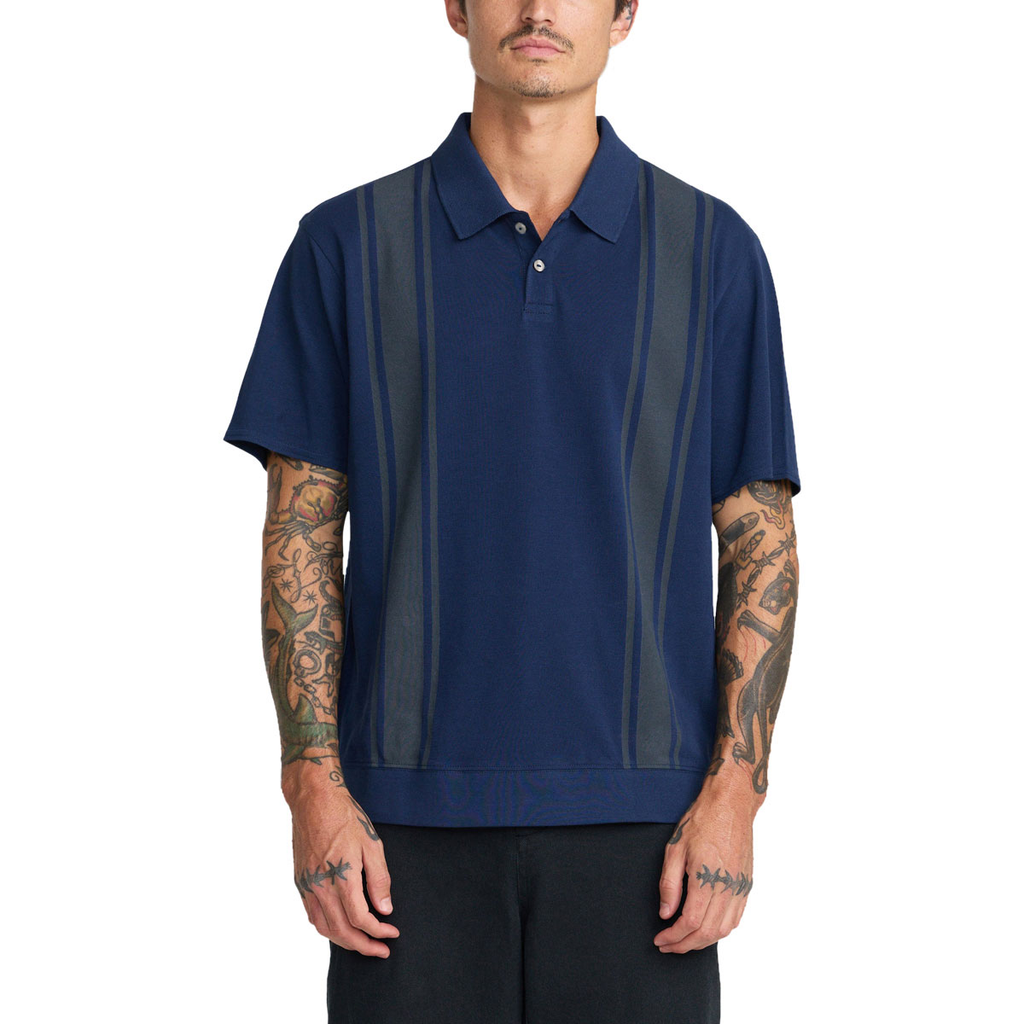 RVCA Ivy League Shirt - Moody Blue