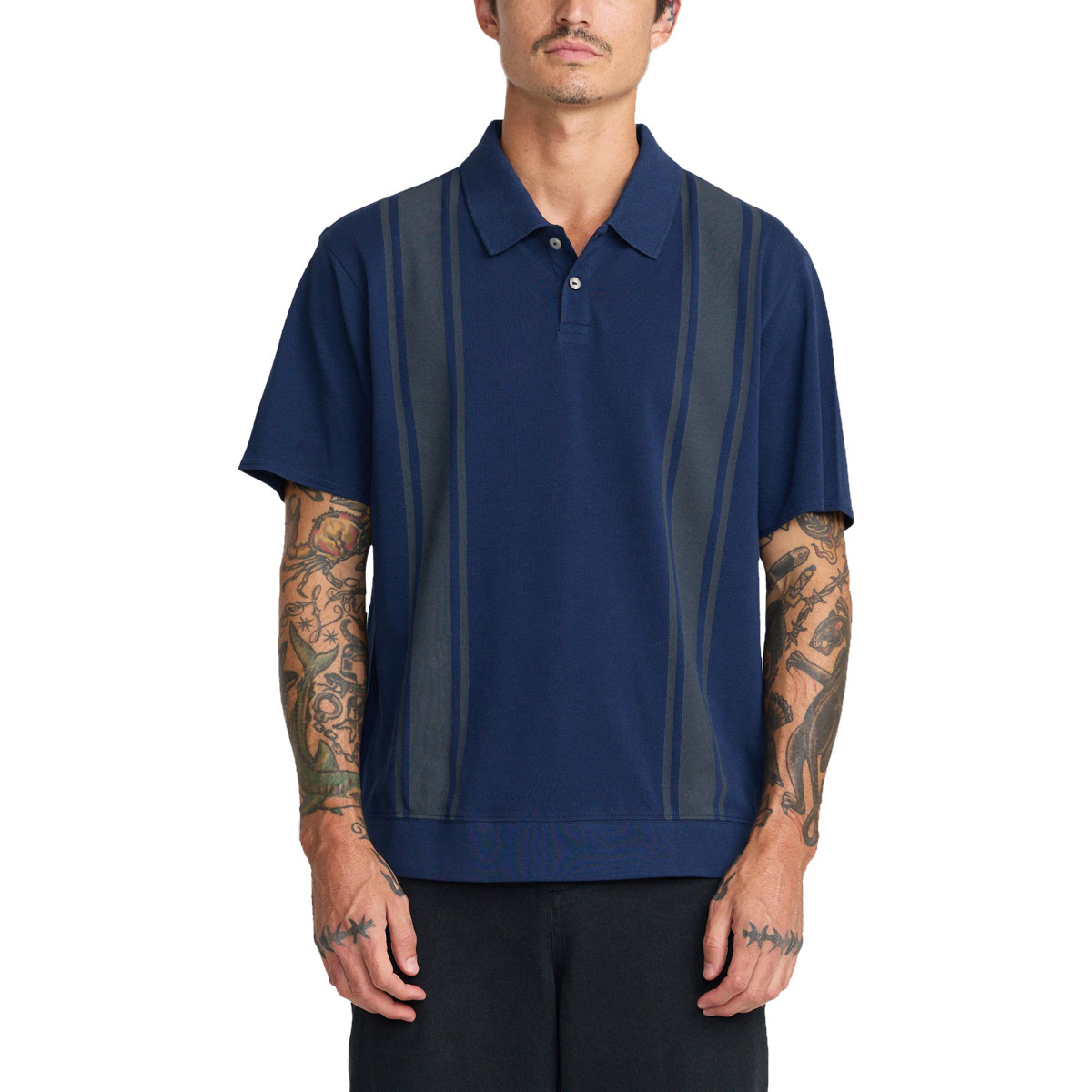 RVCA Ivy League Shirt - Moody Blue