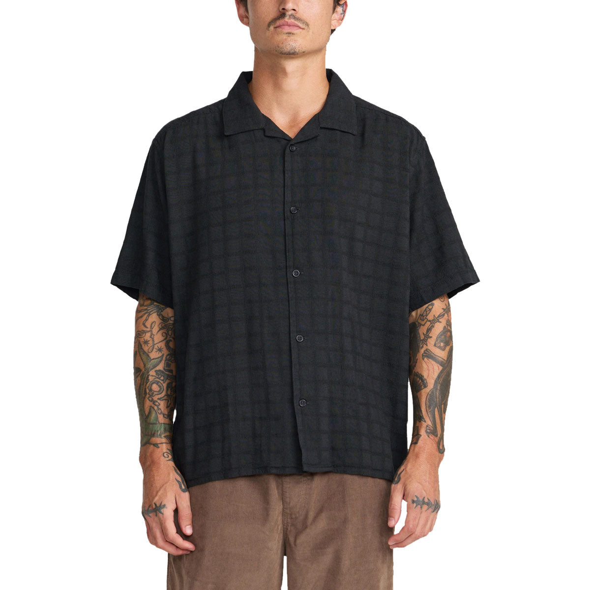 RVCA Vacancy Shirt - Pirate Black
