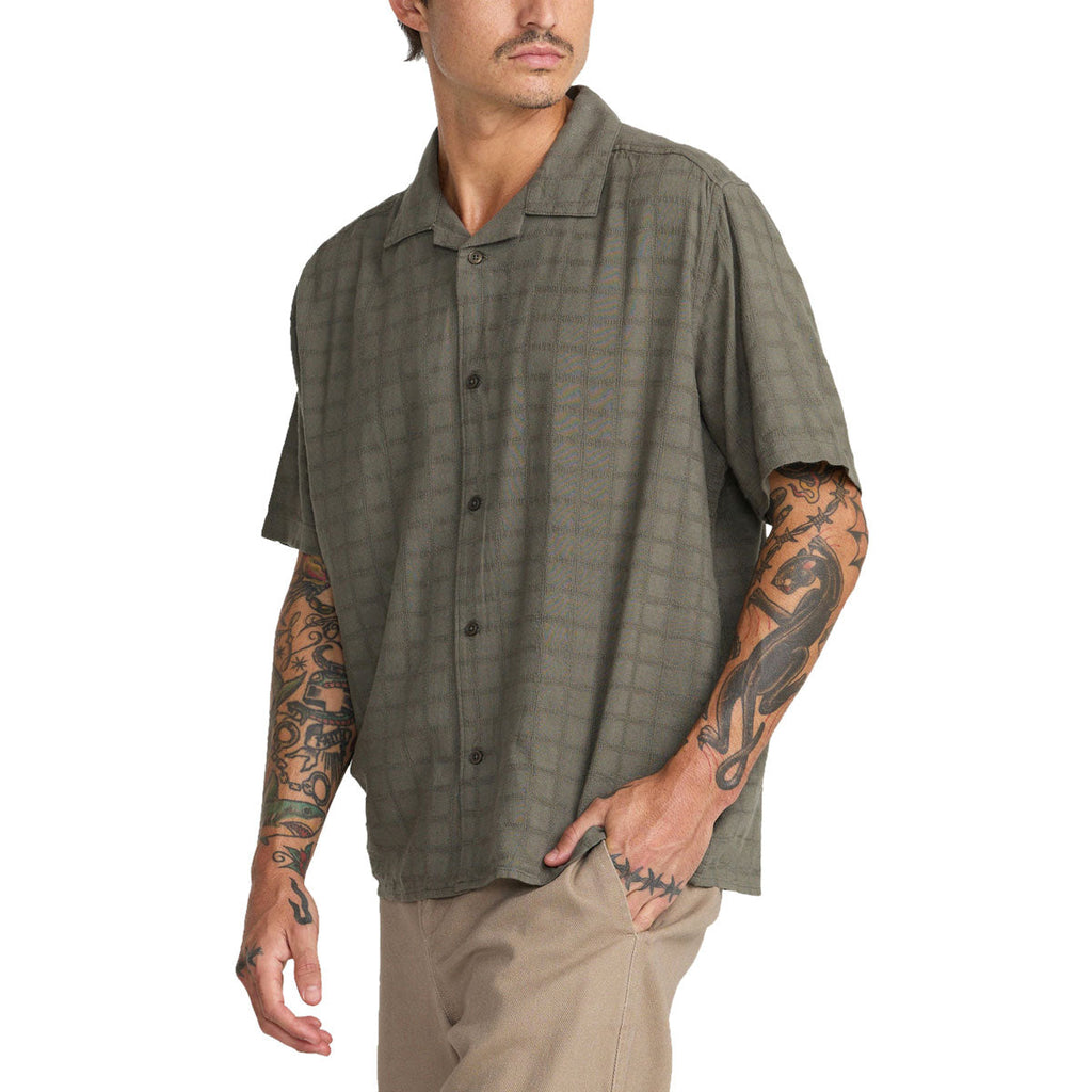 RVCA Vacancy Shirt - Sage Leaf