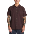 RVCA Thatll Do Seersucker Shirt - Mocha