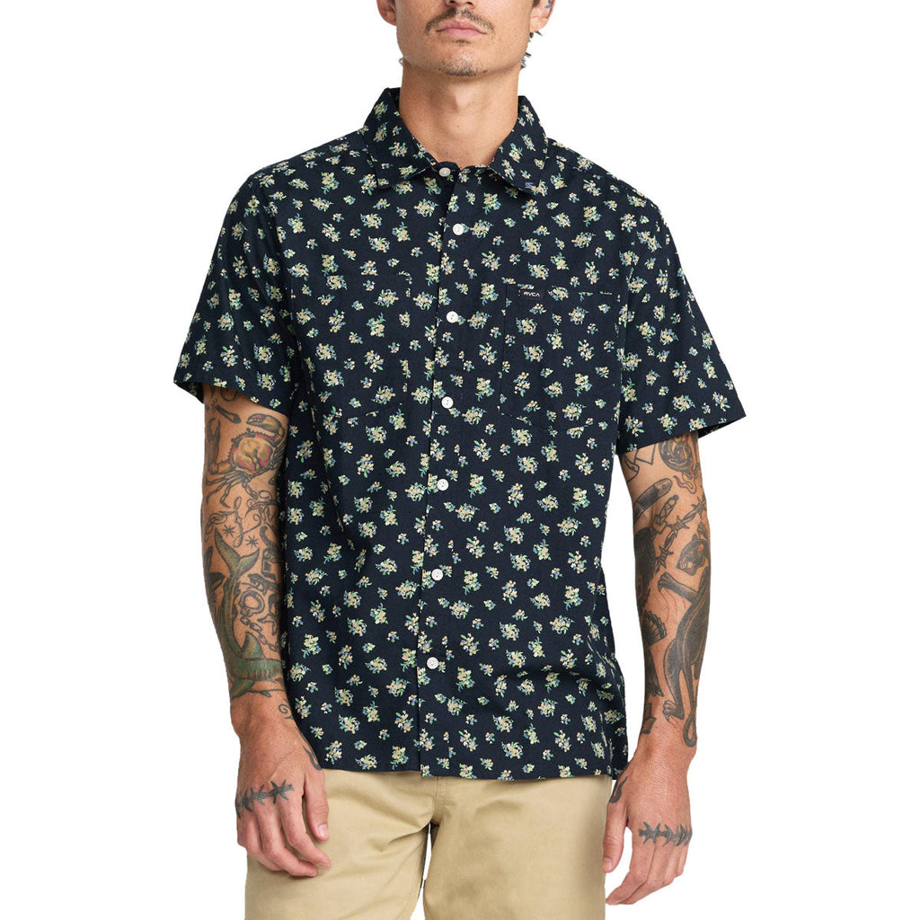 RVCA Breezy Shirt - Garage Blue
