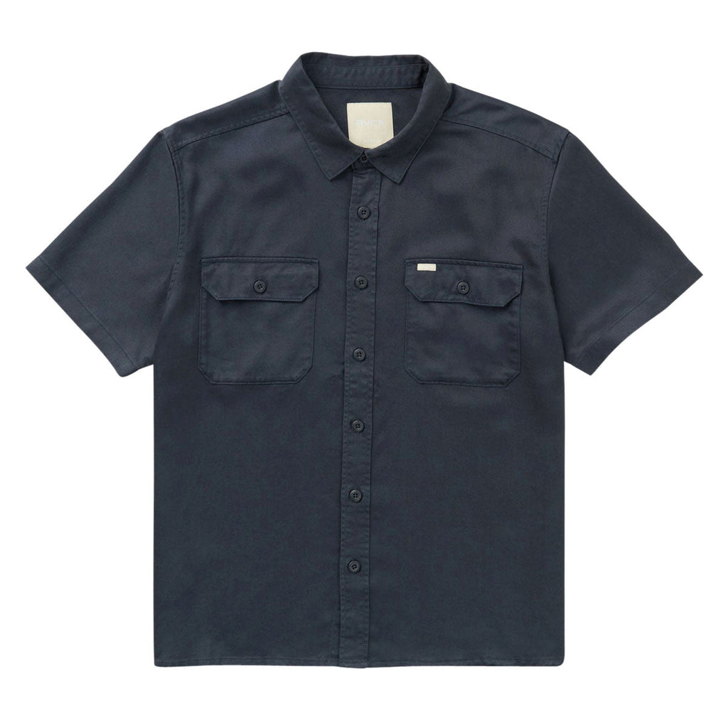 RVCA Vacancy Utility Shirt - Garage Blue