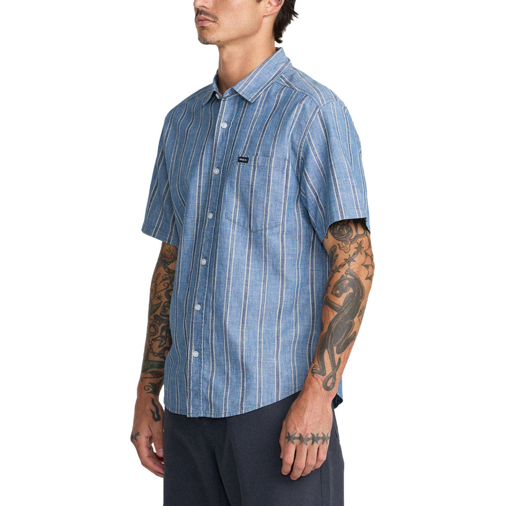 RVCA Denim Days Shirt - Indigo