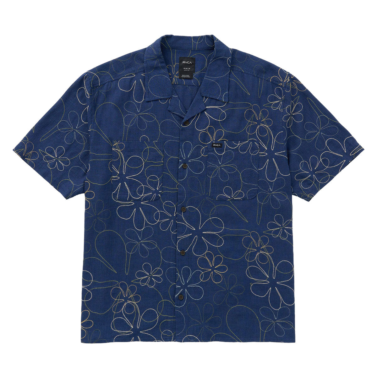 RVCA Full Bloom Shirt - Indigo