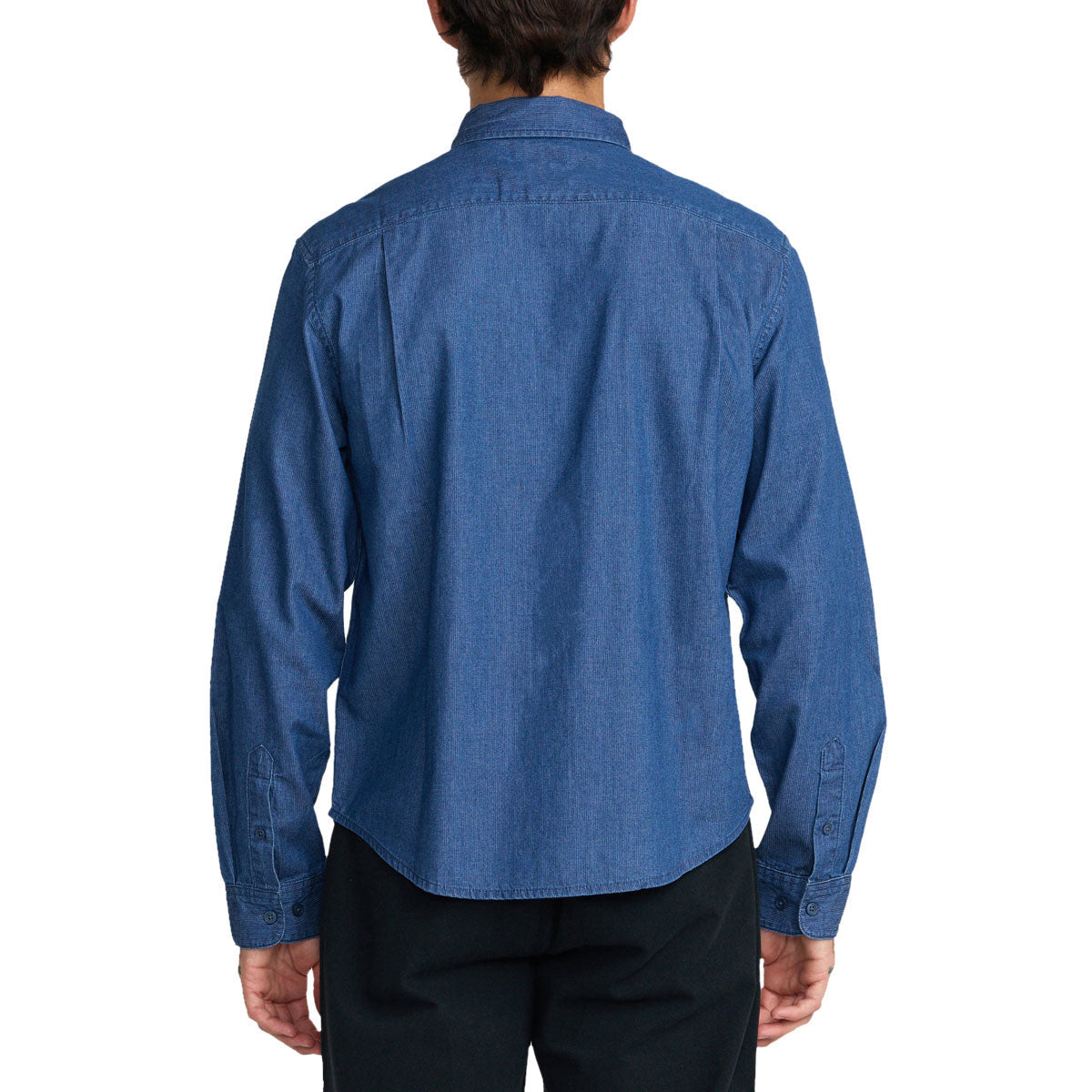 RVCA Denim Days Long Sleeve Shirt - Indigo