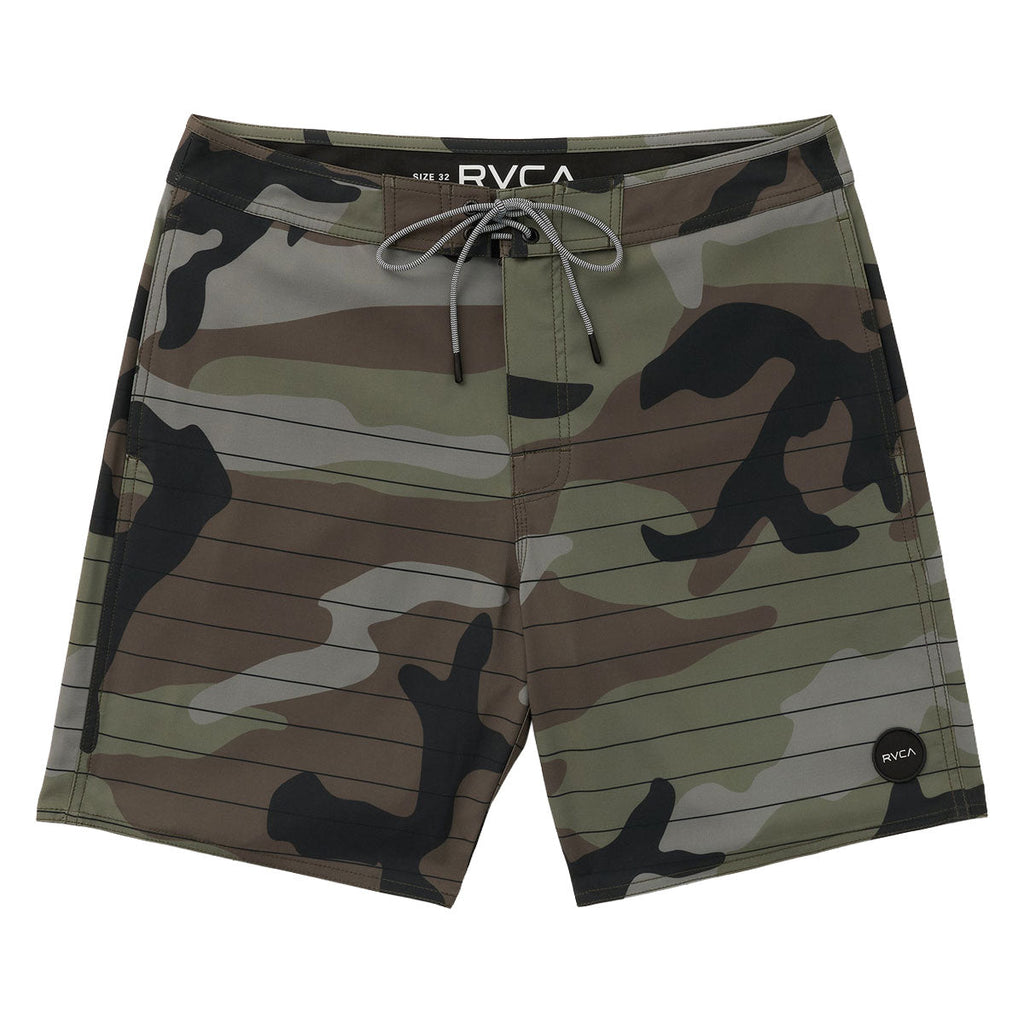 RVCA Steady Stripe Boardshorts - Camel