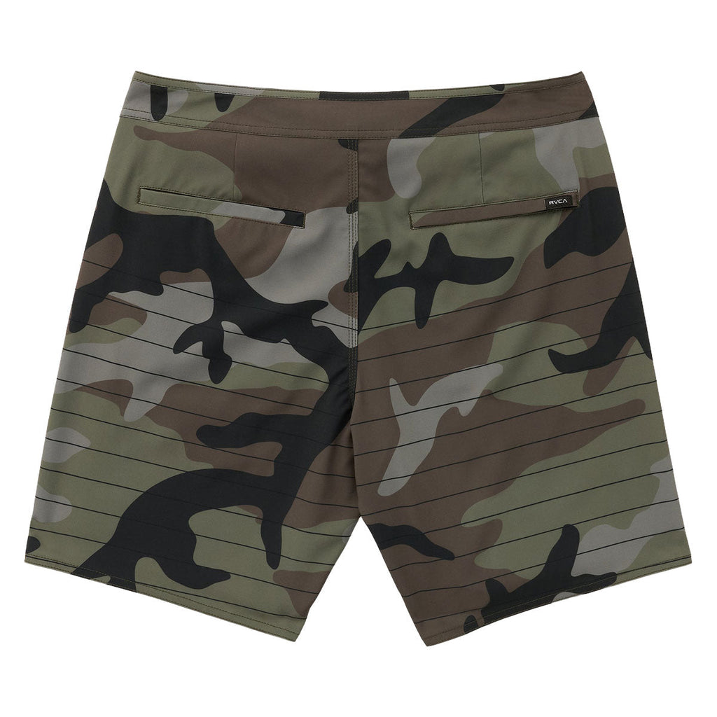 RVCA Steady Stripe Boardshorts - Camel