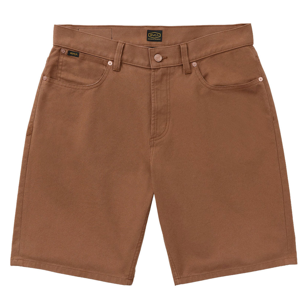 RVCA Dayshift 5 Pocket 21" Shorts - Rawhide