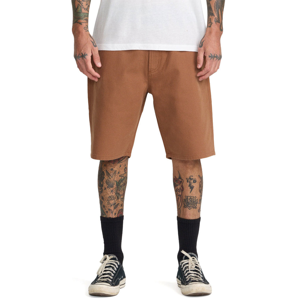 RVCA Dayshift 5 Pocket 21" Shorts - Rawhide