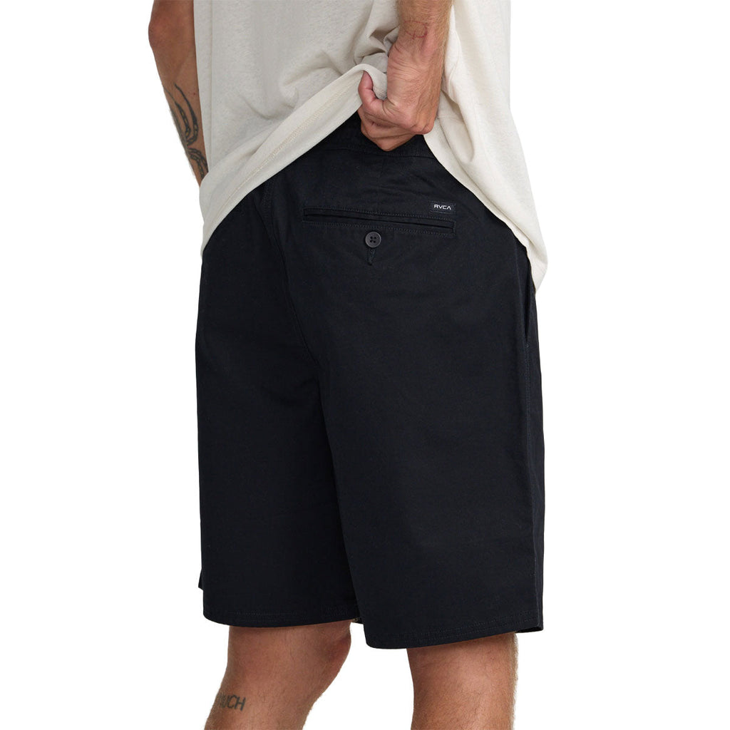 RVCA Weekend Elastic 2 19" Shorts - RVCA Black