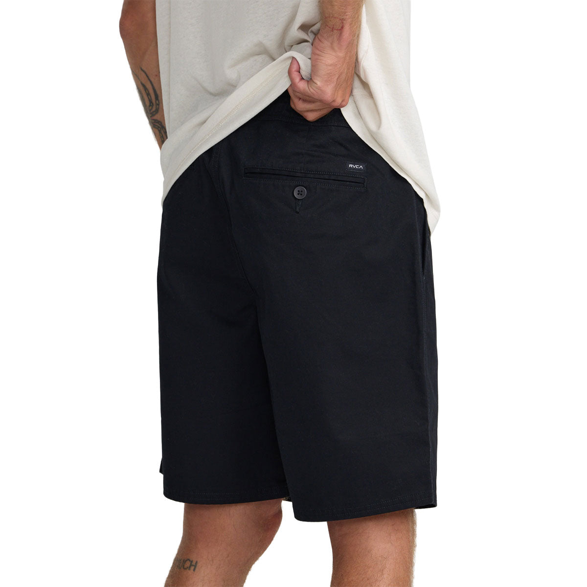 RVCA Weekend Elastic 2 19" Shorts - RVCA Black