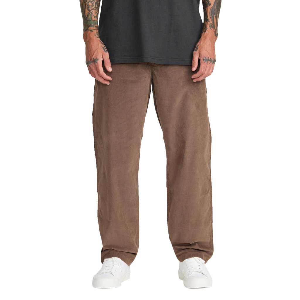 RVCA Vacancy Cord Elastic Pants - Mushroom