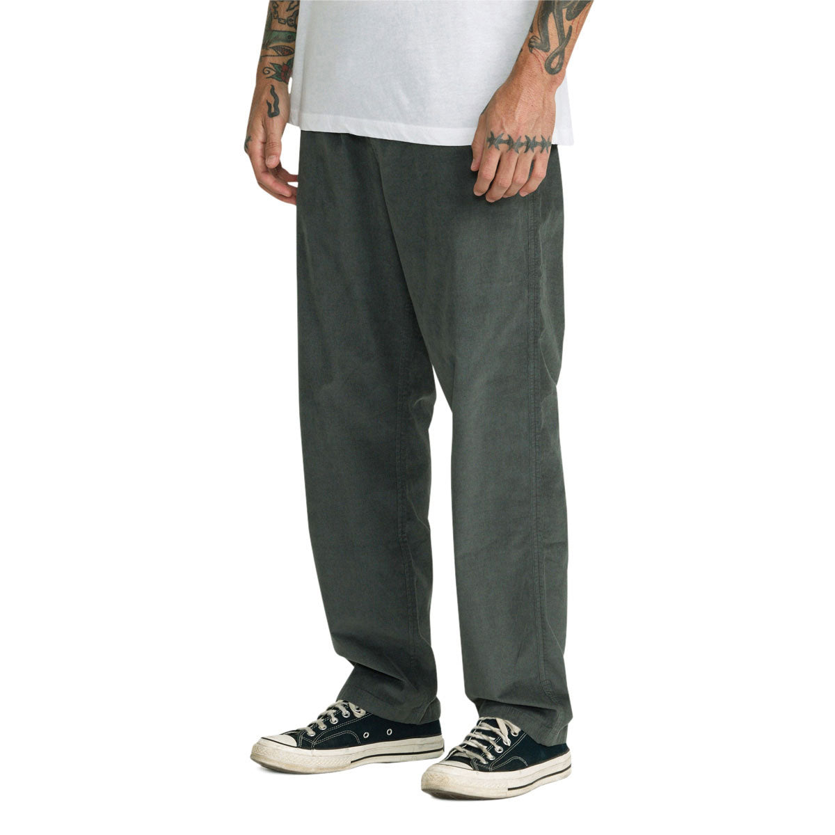 RVCA Vacancy Cord Elastic Pants - Sage Leaf