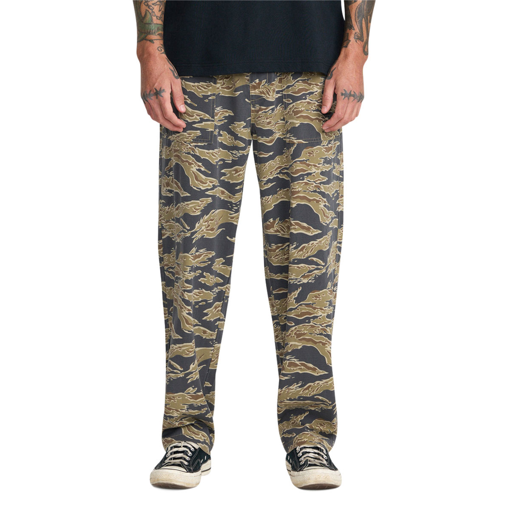 RVCA Mil Utility Pants - Tiger Camo