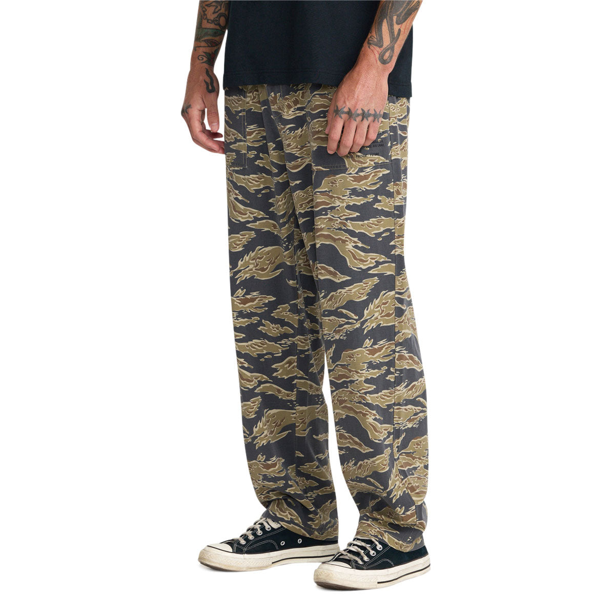 RVCA Mil Utility Pants - Tiger Camo