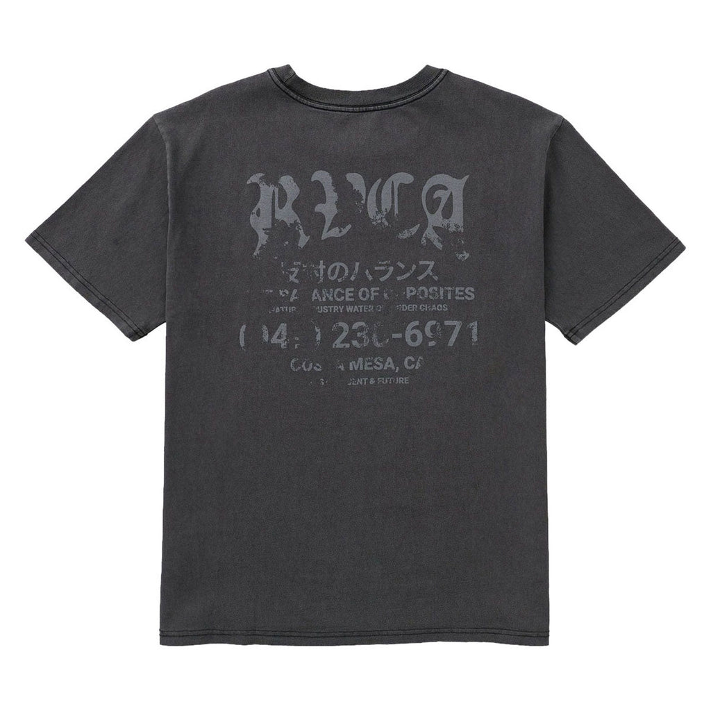 RVCA Big Press T-Shirt - Black