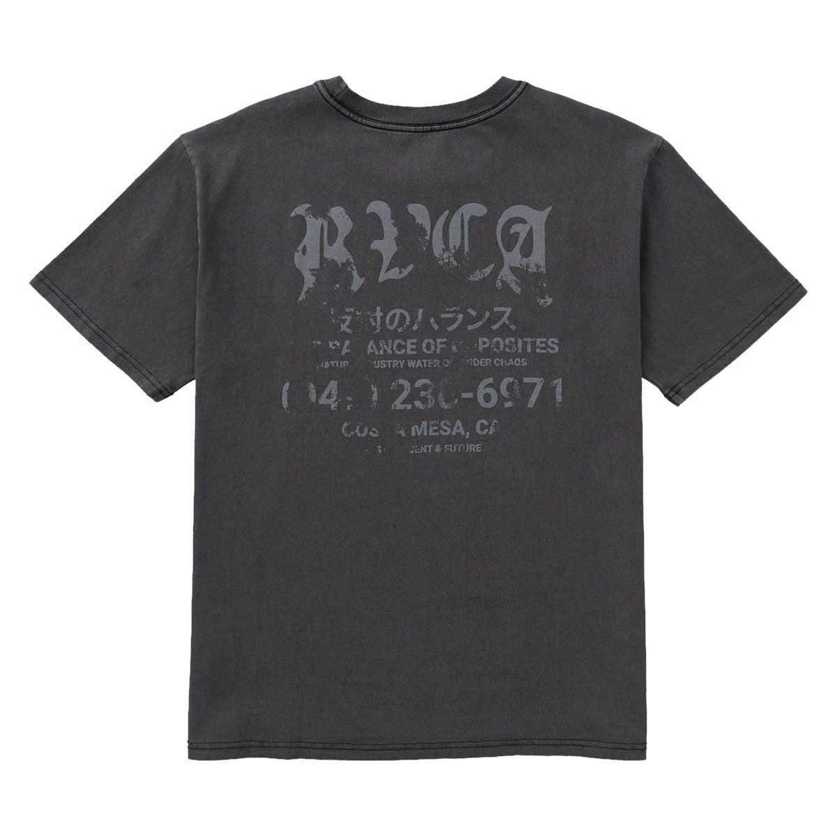 RVCA Big Press T-Shirt - Black