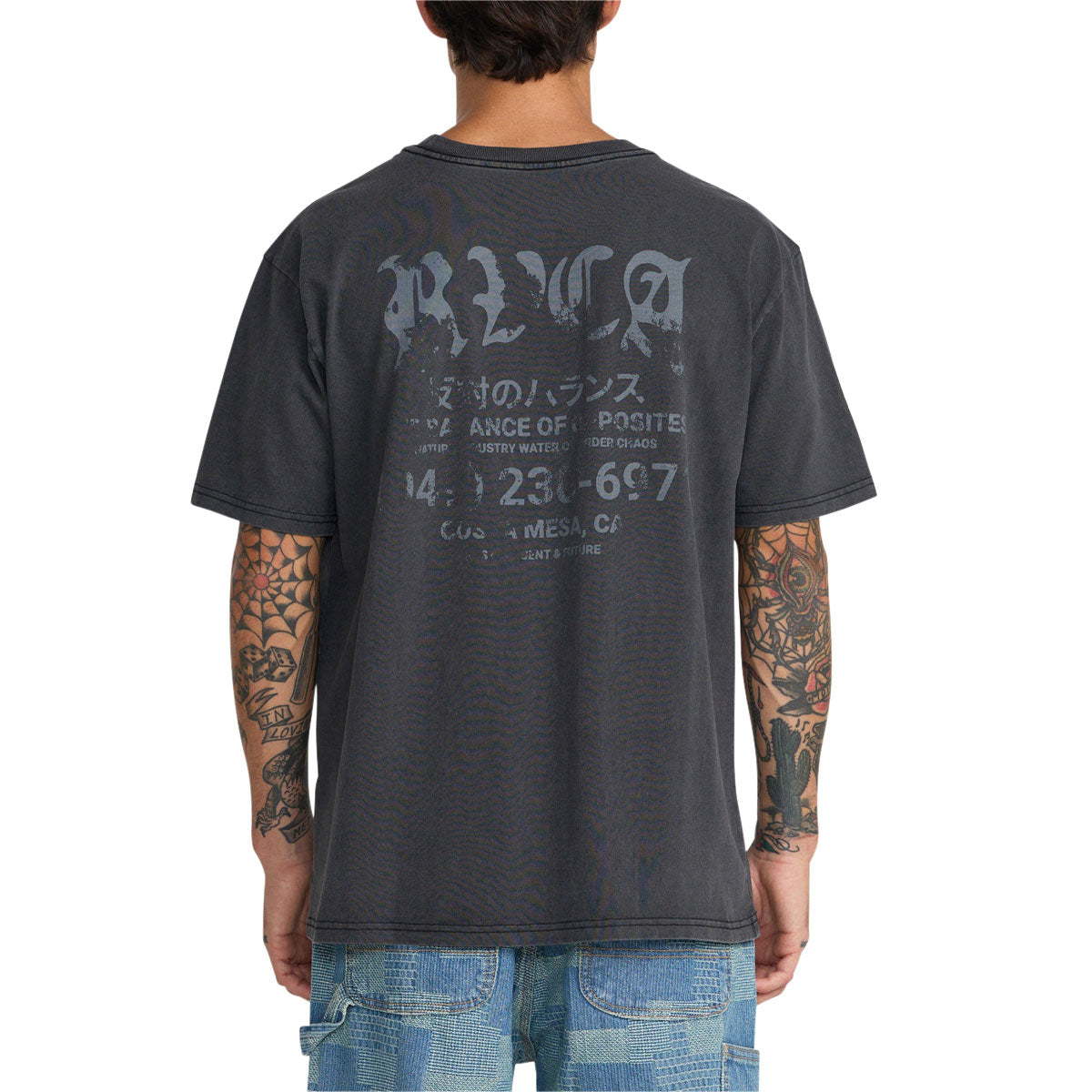RVCA Big Press T-Shirt - Black