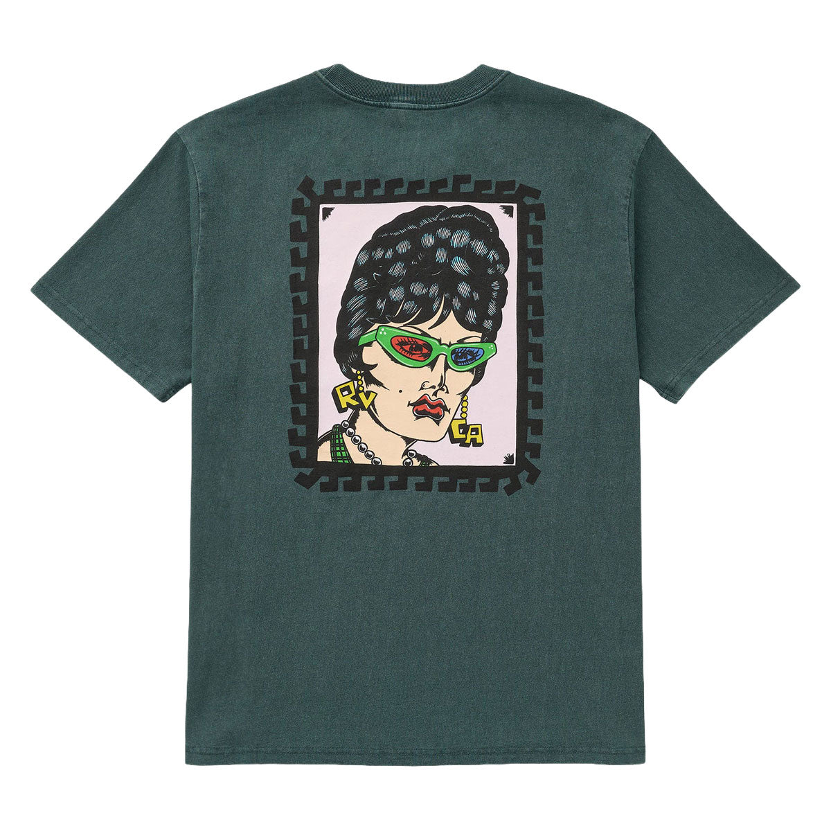 RVCA Barbra Bangles T-Shirt - Dusty Green